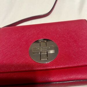 Kate Spade SALLY Newbury Lane Pillboxred Red Crossbody
